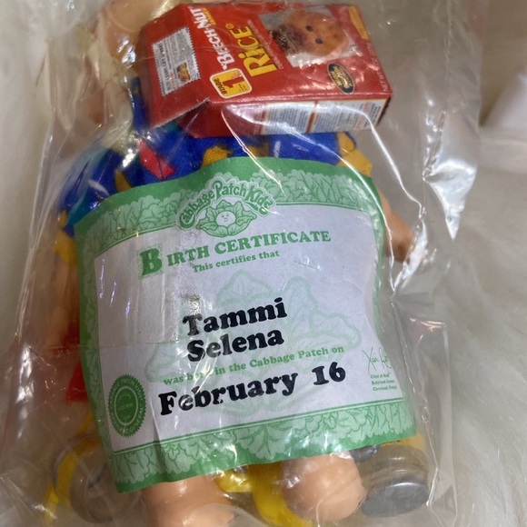 1997 Cabbage Patch Kids Collectible Feeding Playset 4” Doll High Chair Stove - Picture 7 of 12